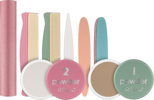 Japanese Manicure Set - Powder Nail Kit - Nail Strengthener For Damaged Nails - Professional Nail Kit - Nail Plate Care - Nail Repair For Damaged Nails - Nail Strengthener And Growth