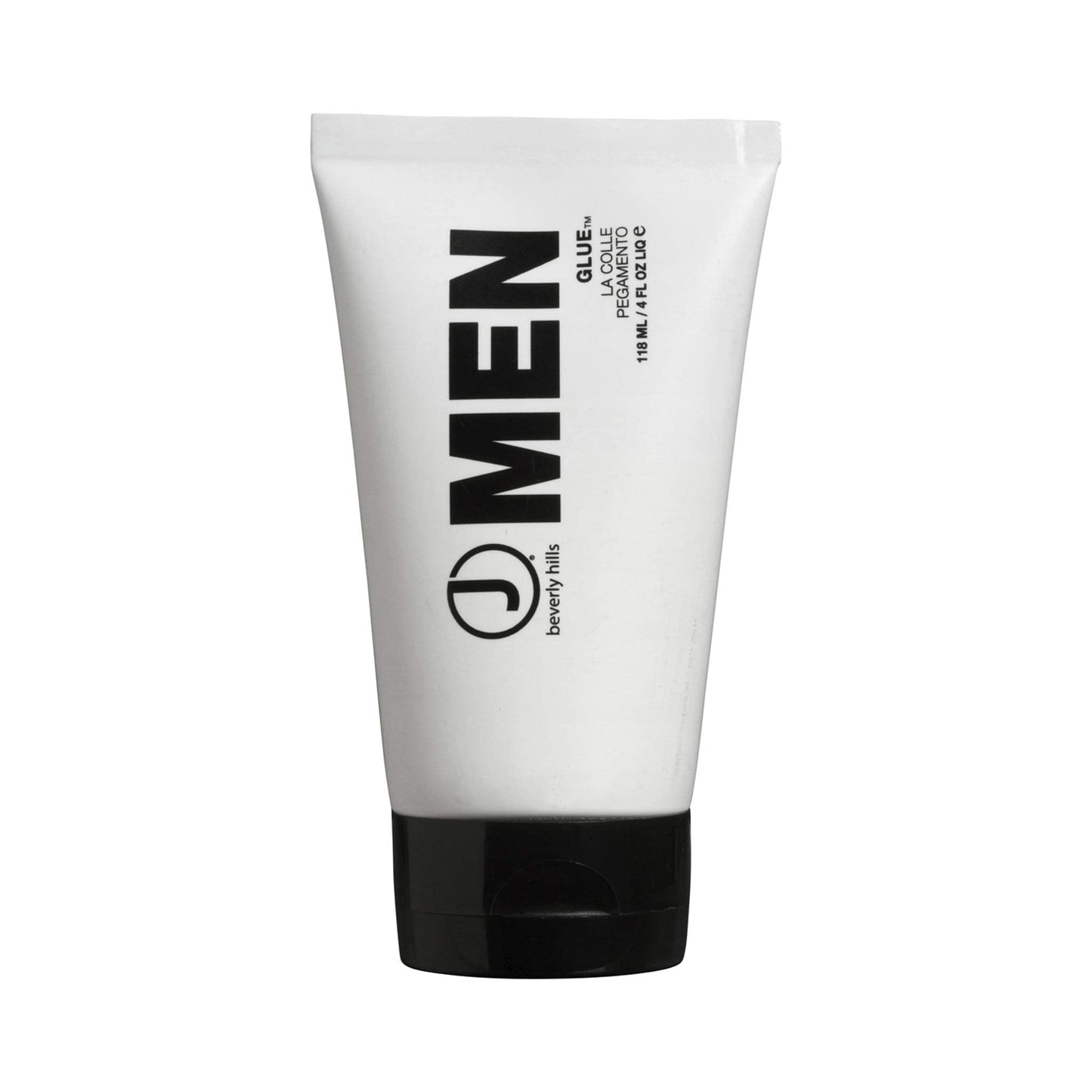 J Beverly Hills Men's Glue Hair Gel with Rosemary Oil for Volume and Shine, 4 Oz