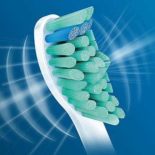 Philips Genuine Sonicare Pro Results Brush Heads, White, Pack of 4 - HX6014/07