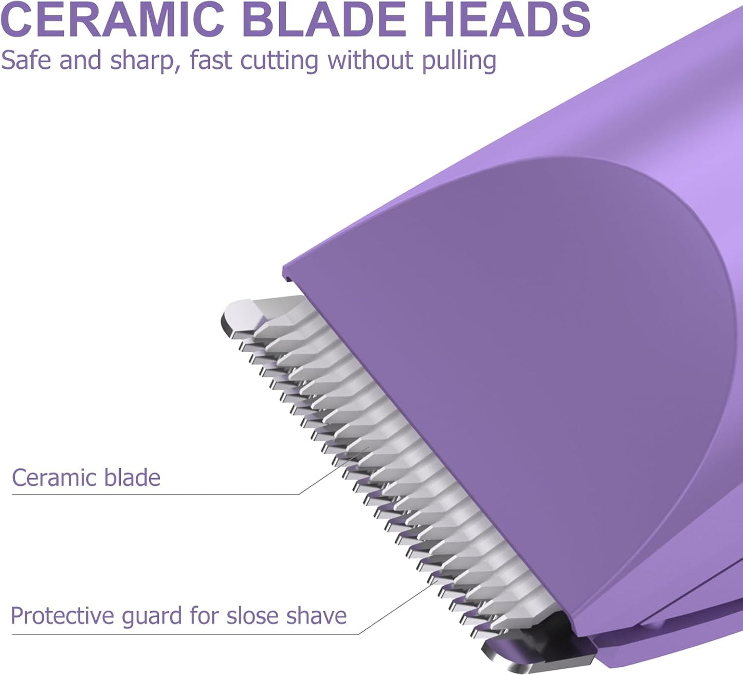 OLOV Waterproof Electric Body Hair Trimmer | Groin & Bikini Trimmer for Men & Women | USB Rechargeable