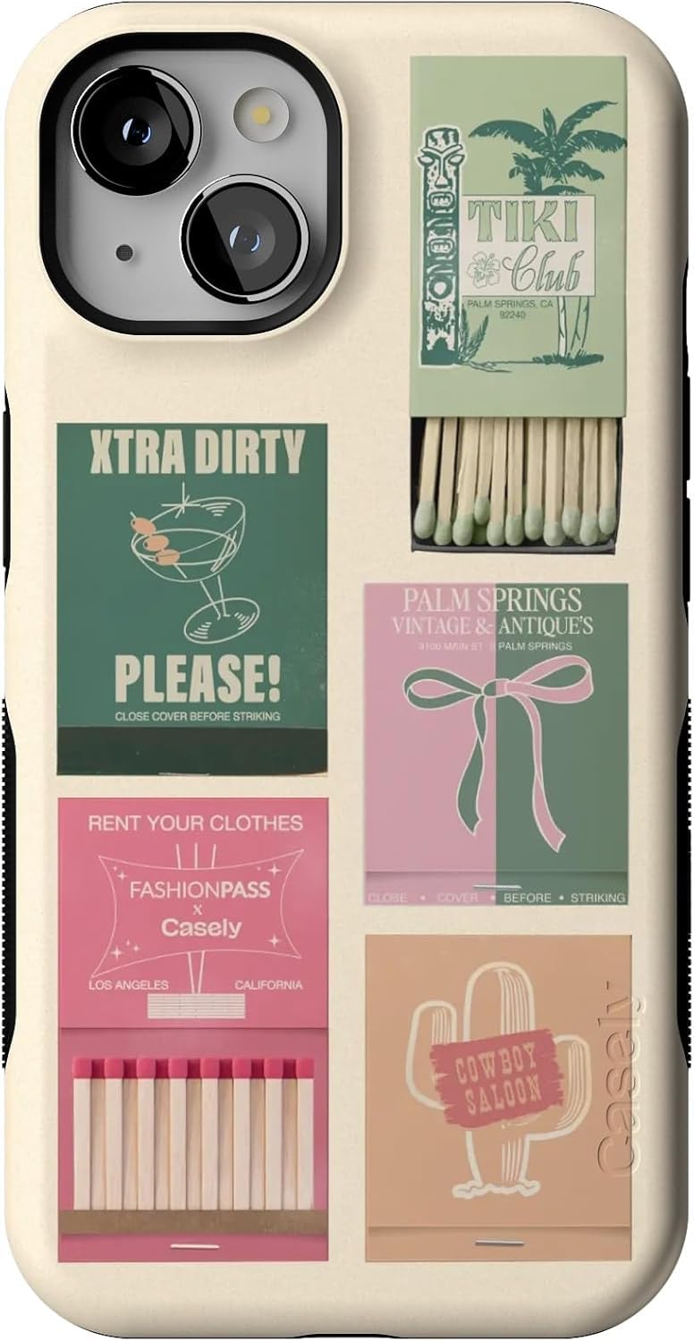 Casely iPhone 13 Case | Be Mine | Tiny Hearts | Compatible with MagSafe | Bold Protective Case Design