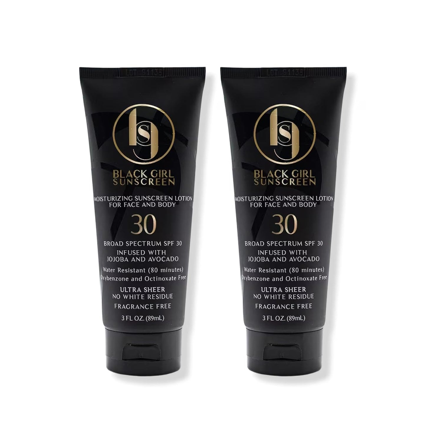 Moisturizing Sunscreen Lotion SPF 30 | No White Residue | For Melanin-Rich Skin