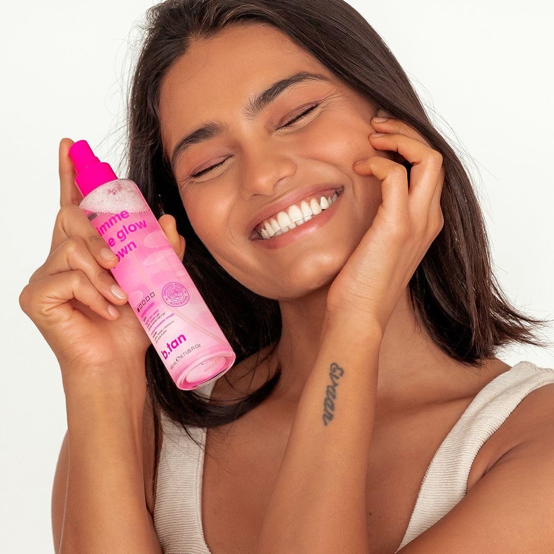 Clear Face Tan Mist Bundle – Gradual Bronzing Facial Tanner Spray | 6.7 Fl Oz, Pack of 2