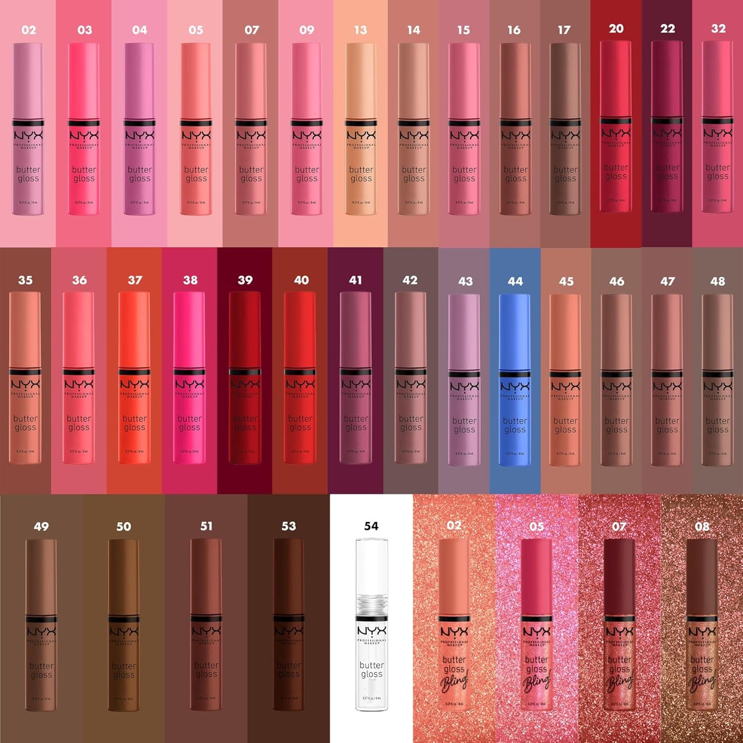 NYX Butter Gloss | Vegan Lip Gloss | Non-Sticky & Shiny | Dripped Out