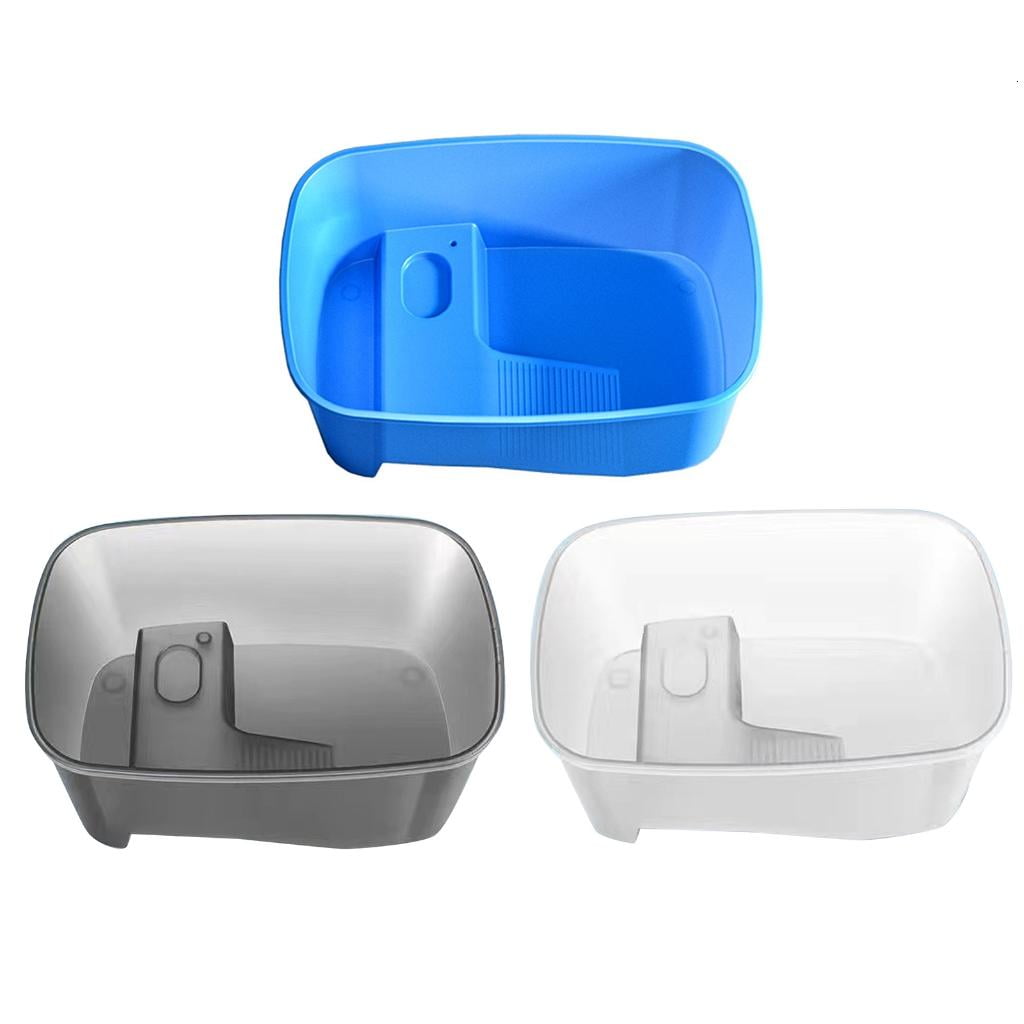 WE-POLUJ Turtles Plastic Tanks Habitat Starter Kits with Basking Platform Swim Area Dish