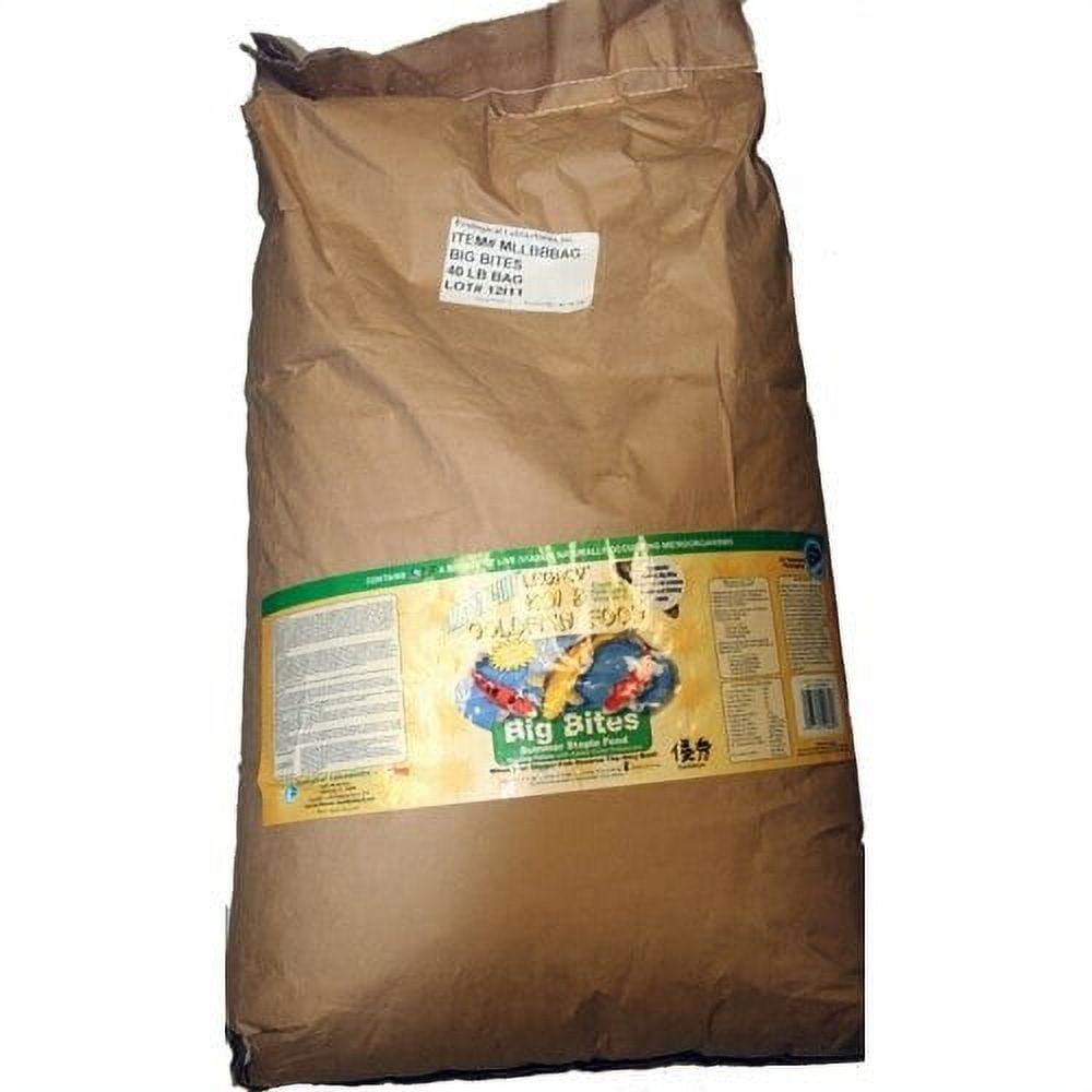 Microbe-Lift Legacy Big Bites Koi & Goldfish Food 40 lbs MLLBBBAG