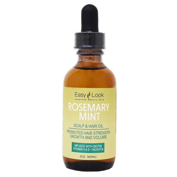 Rosemary Mint Scalp & Hair Strengthening Oil for All Types, 2 Ounce