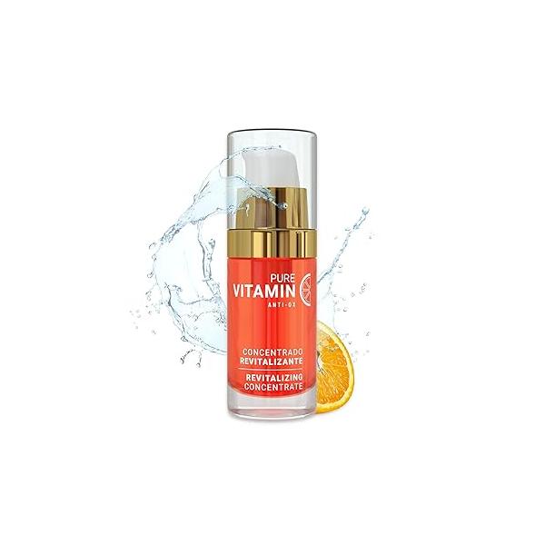 Noche Y Dia Vitamin C Serum for Mature Skin - Made in Spain Anti Aging Formula Hydrates, Moisturizes, Firms Targets Sun Spots, Fine Lines, Wrinkles 30mL (1 fl oz)