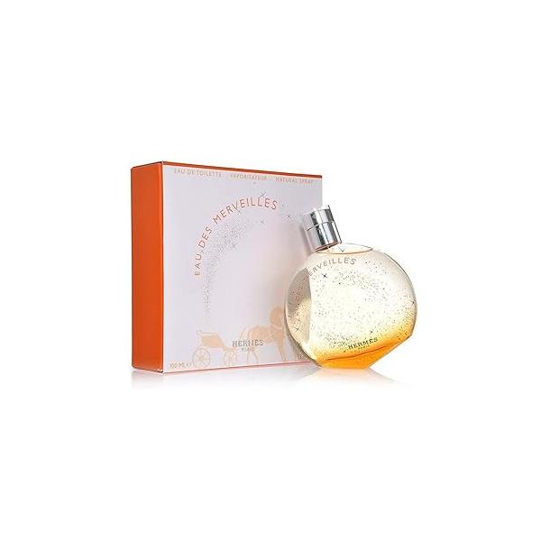 Hermes Eau Des Merveilles For Women. De Toilette Spray 3.3 Oz.