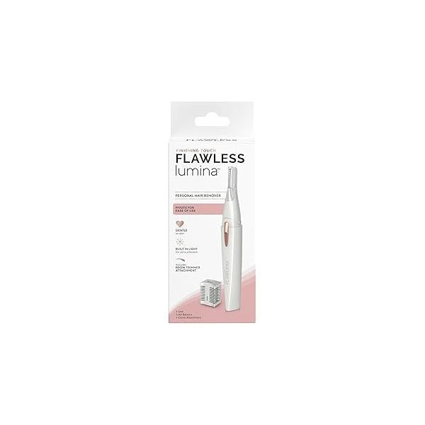 Finishing Touch Lumina Painless Hair Remover, Silver