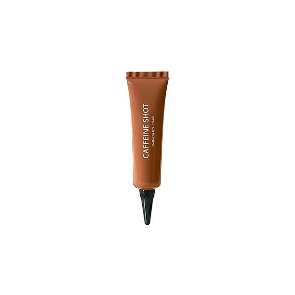 20,000 PPM CAFFEINE SHOT Collagen Eye Cream with Niacinamide for Firming Under Eyes, Dark Spots, Puffy Bags, Fine Lines, Anti-Aging Cream, Korean Skin Care, 1.05 oz