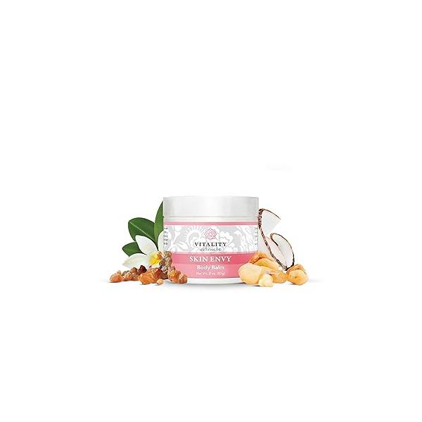 Vitality Extracts Skin Envy Balm - Moisturizer, Beeswax, Vitamin A, Care, All Natural, Coconut Oil