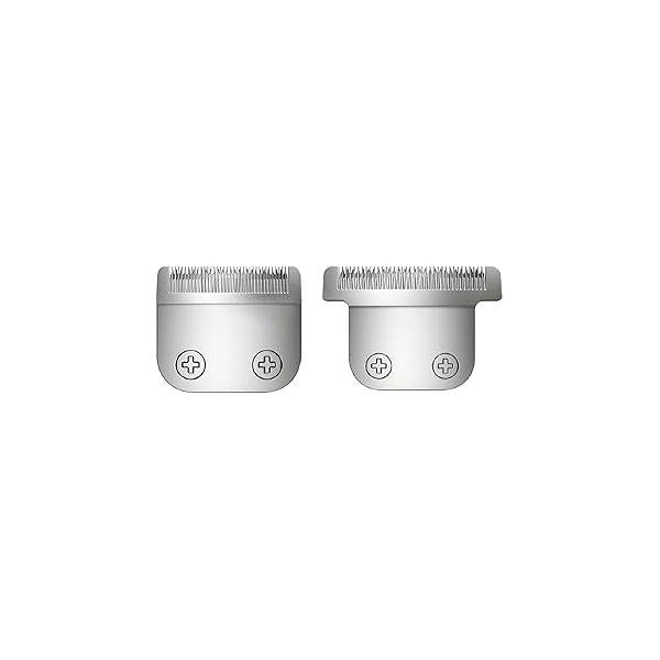 Stainless Steel Replacement Detachable Blade set Compatible with WHAL All in One Lithium Ion Trimmer 9864/9864SS/9686/9818A/9854L/9876L/9854/WSS3L/SS2L etc (30MM+40MM 2Pack)