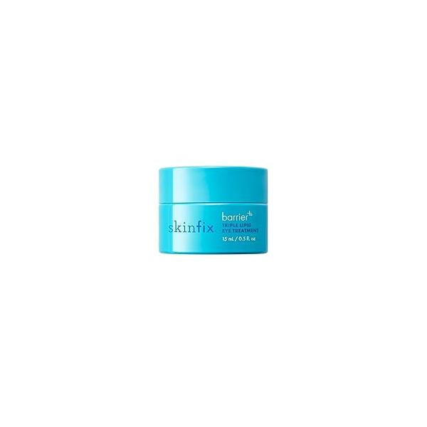 Skinfix Barrier+ Triple Lipid Eye Treatment: Infused with Caffeine, Niacinamide, and Peptides for Depuffing, Tightening, Under-Eye Brightening, 15 ml