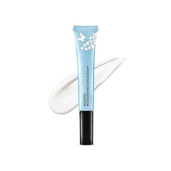 butter LONDON QuickFix Moisturizing Cuticle Balm - Cream with Massage Tip Applicator Conditions & Hydrates Dry Cuticles Skin Gluten Free Care Products Enriched Vitamin E