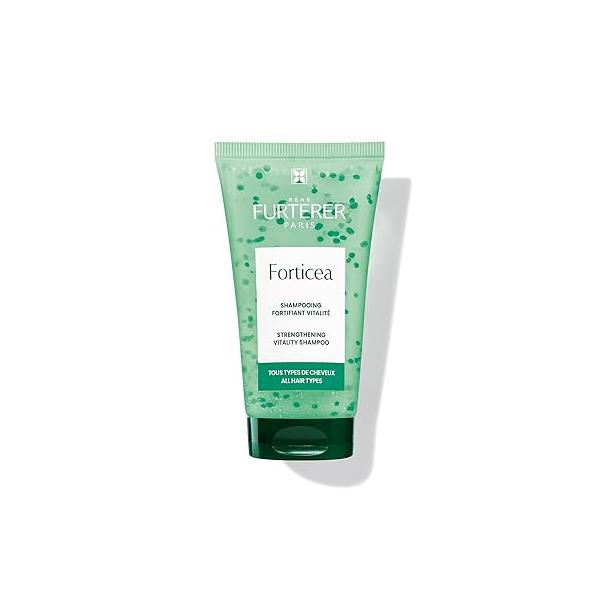 René Furterer Forticea Strengthening Revitalizing Shampoo - Energize Scalp with Rosemary Essential Oil, and Niacinamide Sulfate, Paraben, Silicone-Free Gentle Formula for Daily Use