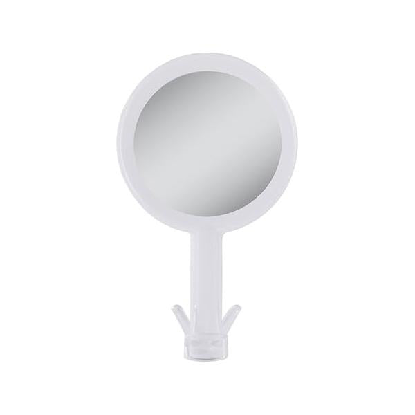 Zadro Acrylic Hand Mirror with 1X - 5X Magnification, Finish, 7 Inch