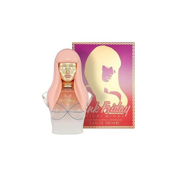 Nicki Minaj Pink Friday Eau de Parfum Spray for Women, 3.4 Ounce