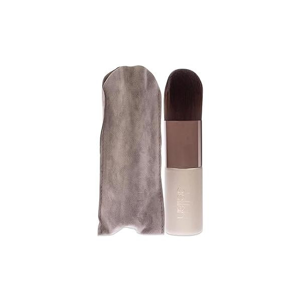 Foundation Kabuki Complexion Brush - Synthetic Fibre Liquid Blending And Buffing Makeup Tool Wooden HAndle For all Skin Type Cruelty Free 1 Pc