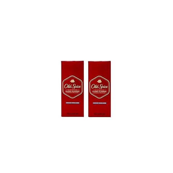 Old Spice Classic After Shave 4.25 Ounce (125ml) (2 Pack)