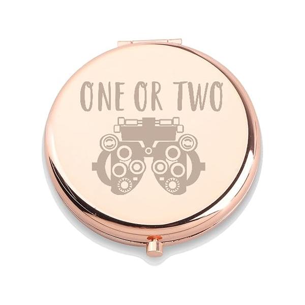 WUSUANED Funny Eye Doctor Makeup Mirror One Or Two Optometry Gifts Optician Gift Vision (One Mirror)