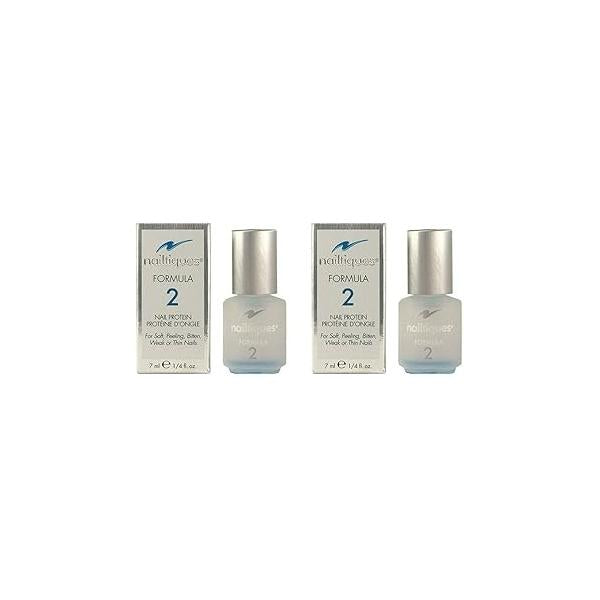 Nailtiques Nail Protein Formula 2, 0.25 oz ( Pack of 2)