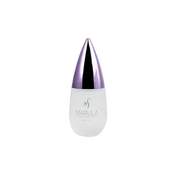 HerStyler Marula Oil Hair Serum - Anti Frizz for Frizzy, Dry and Damaged Boosts Shine, Straightening Address Flyaways, Split Ends 2 Fl Oz