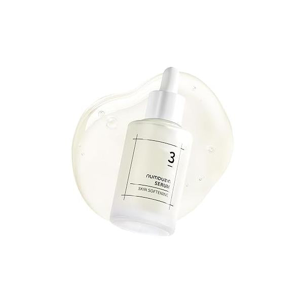 numbuzin No.3 Serum | Skin Softening Pores, Textured, Bumpy, Rough to Glass Bifida, Galactomyces, Niacinamide, Adenosine, Panthenol 1.69 fl. oz.