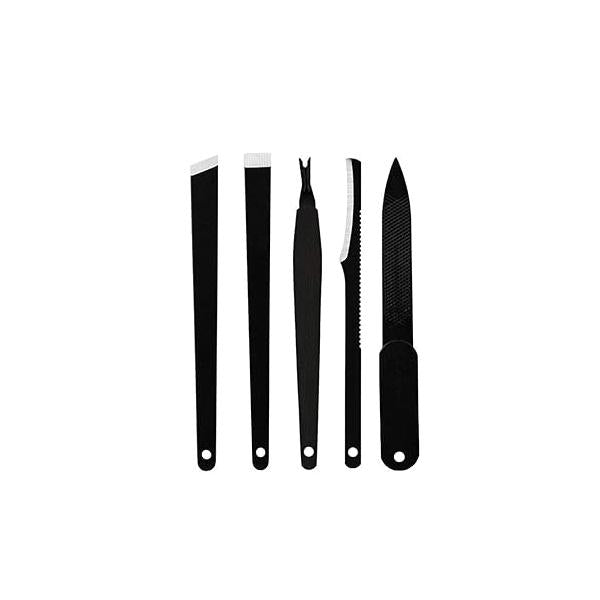 Pedicure Nail Knife,Ingrown Toenail Correction Tool Set,Men Women Clippers Stainless Steel Kit Portable Travel Grooming Cuticle And Care (5-Piece)