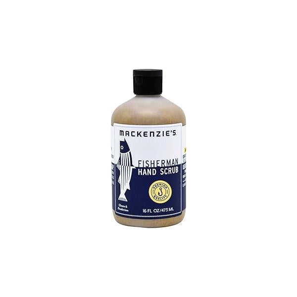 MacKenzie's Fisherman Hand Scrub - Gifts for Men Cooks Gardeners Cleansing & Deodorizing Cleaner 16 oz.