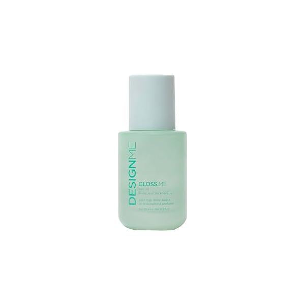 Design.Me GLOSS.ME Hair Oil Anti Frizz Serum for Women | Argan Adds Shine, Smoothness, & Hydration Paraben Sulfate Free Straight, Wavy, Coily, or Curly