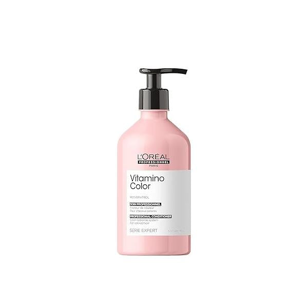 L'Oréal Professionnel Paris Vitamino Color Conditioner - Protects & Preserves Hair Color, Ehances Shine Vibrancy and Moisturizes Detangles