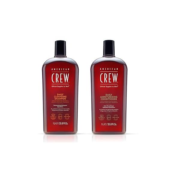 American Crew Daily Shampoo and Conditioner 33.8 Fl. Oz.
