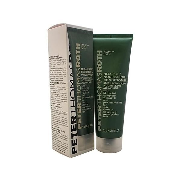 Peter Thomas Roth | Mega-Rich™ Nourishing Conditioner, Biotin B-7 Complex Conditioner for Softer, Smoother, Healthier-Looking Hair, 8.5 Fl Oz