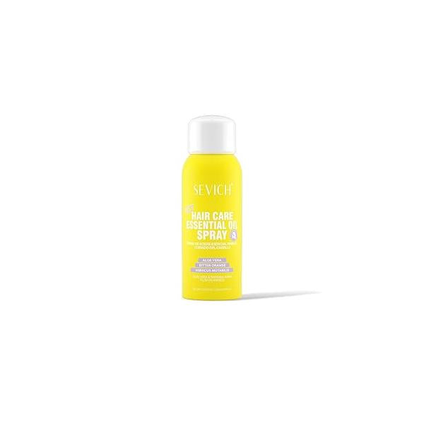 SEVICH Hair Care Essential Oil Spray 80ml - Natural Rosemary, Olive & Batana for Frizz Control, Split Ends Repair Shine Boost, Travel-Friendly Aerosol with Deep Conditioning Formula