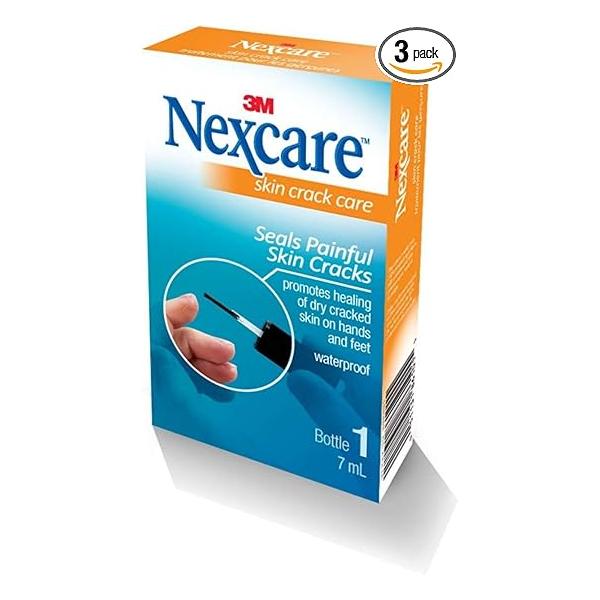 Nexcare Skin Crack Care Liquid .24 OZ(3 Pack)