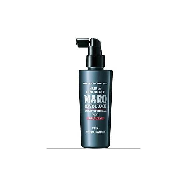 3D Volume Hair Growth Essence Weightless Leave-In Conditioning Spray - for Thick & Strong Silicone Free, Scalp Follicle Protection Gift Men 5 oz/150 ml
