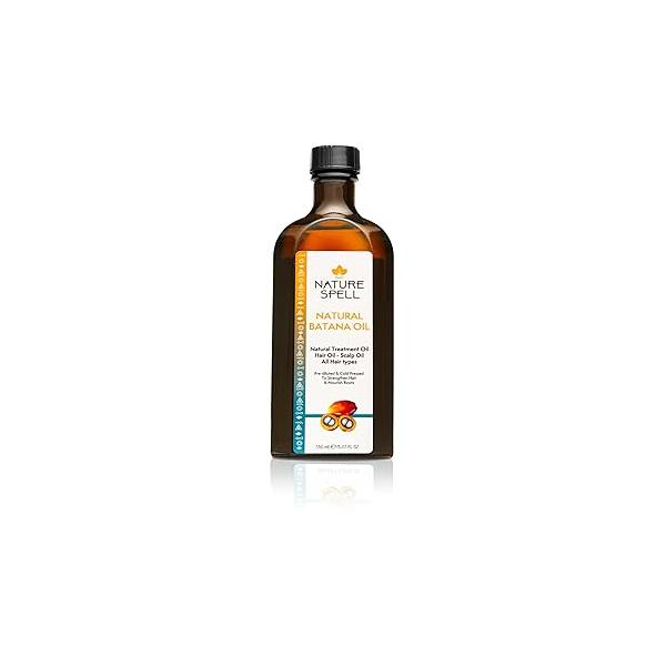 Nature Spell Batana Oil For Hair Growth, Suitable All Types, 5.07 Fl Oz