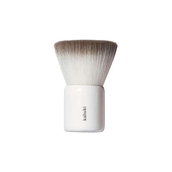 Ere Perez - Natural Eco Vegan Kabuki Makeup Brush | Multipurpose For Powder + Cream Nylon Bristles, Cruelty-Free, Clean Beauty