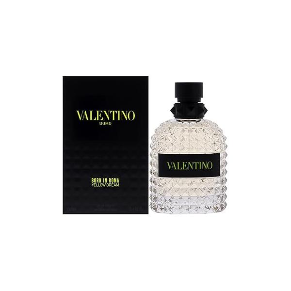 Valentino Uomo Born In Roma Yellow Dream for Men - 3.4 oz EDT Spray