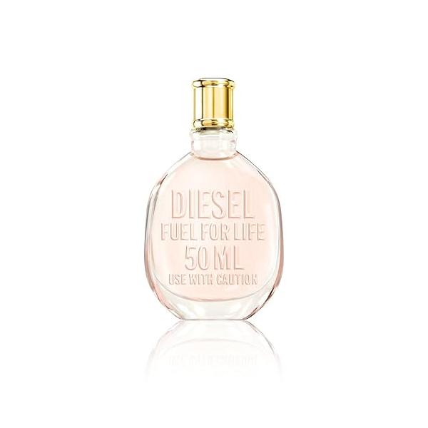 Diesel Fuel For Life, Eau de Parfum for Women, Long-Lasting Floral Scent With Notes of Jasmine & Patchouli, 1.7 Fl. Oz.