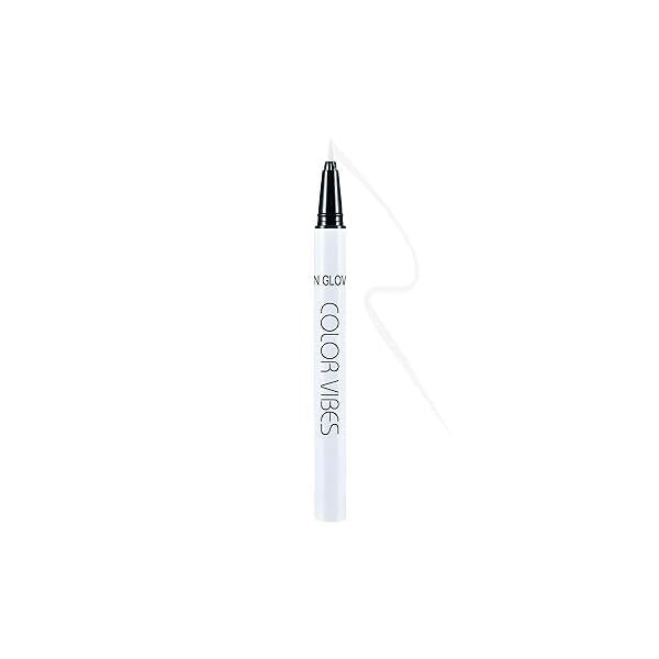 UV Neon Liquid Eyeliner, Matte Colored Eyeliner Pen, Waterproof Smudge-proof Pigmented Eye Liner, Glow Brightly Under Lights, Colorful Makeup For Rave Party Music Festival, Yellow
