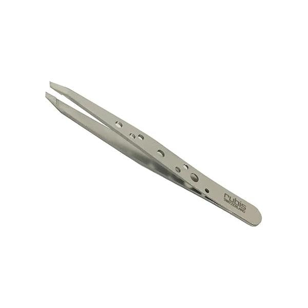 Rubis Swiss Tweeze Slanted Tip Tweezer - 3-3/4"