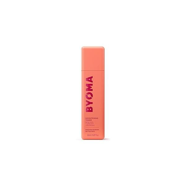 BYOMA Brightening Toner - Gently Exfoliating, Facial with Lipids & Lactic Acid Alcohol Free Brighten Hydrate Skin Barrier Repair 5.07 fl. oz