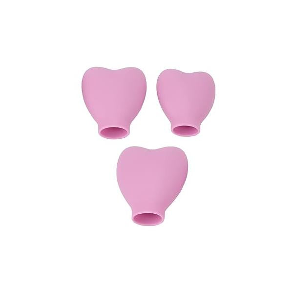 3pcs Makeup Brush Cover Protector, Silicone Organizer Case for Storage and Bag, Reusable Holders Travel ()