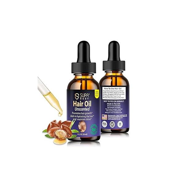 Hair Growth Oil - Safe Alternative to Minoxidil, Clinically Researched 9-Plant Blend for & Scalp Repair, 100% Natural, Non-Irritating Suitable Sensitive Scalps, For Men Women