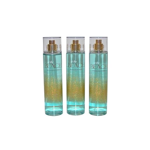 Bath & Body Works Fragrance Mist 3-Pack 8oz Each (At The Beach)
