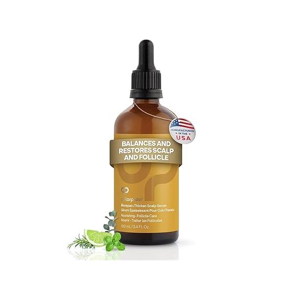 Colorproof Biorepair Thicken Scalp and Follicle Care Serum 3.4 Fl. Oz. w/Fresh Lime, Eucalyptus, Mint Leaf & Rosemary Scent, Color-Protection Fuller-Looking Hair