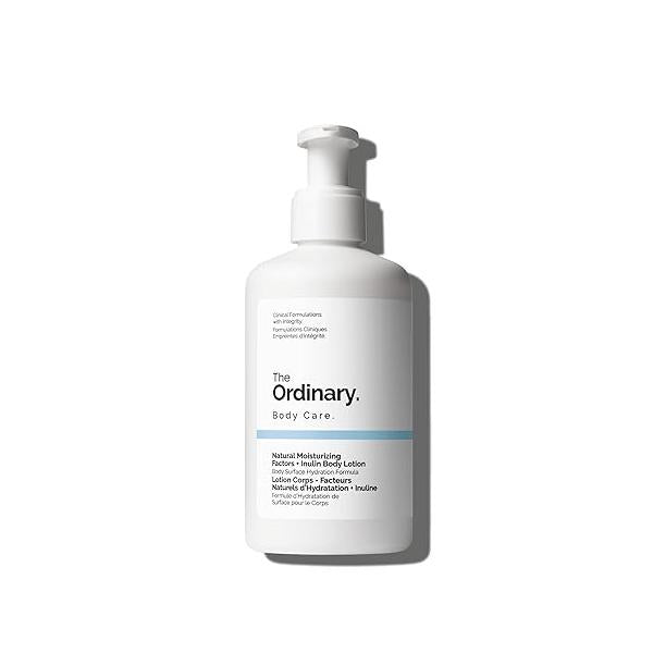 The Ordinary Natural Moisturizing Factors + Inulin Body Lotion, Lightweight Hydration for All-Day Moisture & Skin Barrier Support, 8.1 Fl Oz