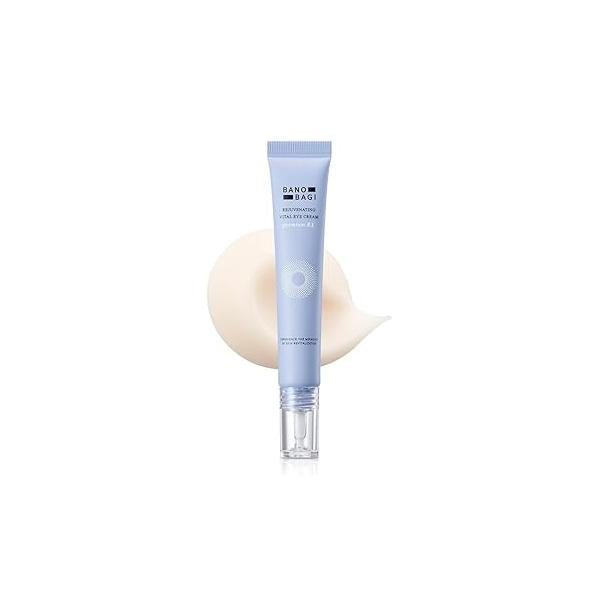 PDRN Eye Cream - Under for Puffiness and Bags, Korean Skin Care with Centella, Panthenol & b-PDRN | Firming Hydrating, Fragrance-Free, 0.5 fl oz